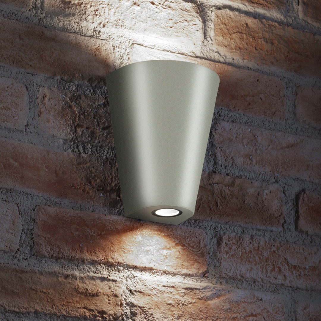 Garey 2 - Bulb 15.6'' H Outdoor Flush Mount