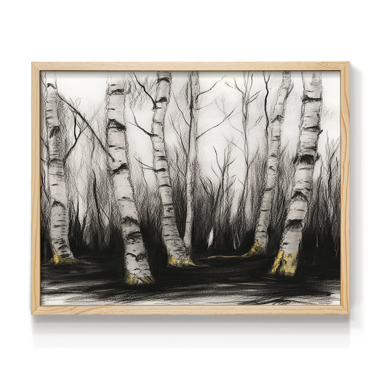 LANDSCAPES Series XI -Framed Print - Restickable, H 22 po x l 28 po