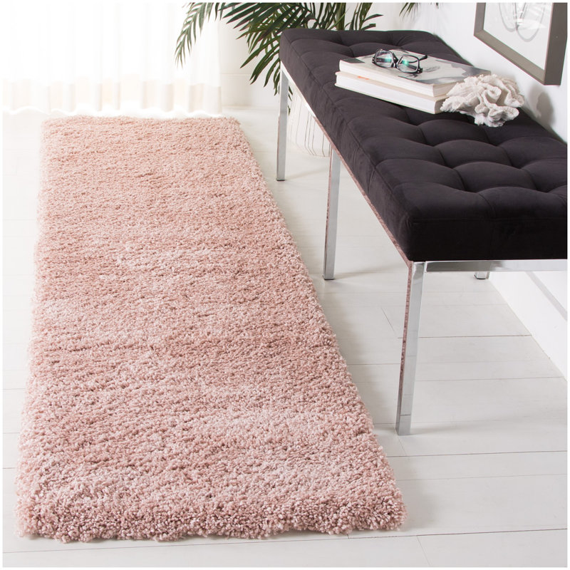 Tapis à poils longs Chiles Royal, Tapis de couloir 2 pi 2 po x 8 pi