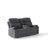 75.6'' Wide Modern And Overstuffed Soft Power Reclining Loveseat Sofa With Center Console