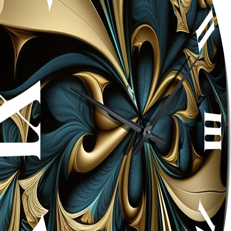 Kalanchoe - Fractals Wall Clock, Large
