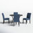 Carliana 4 - Person Four Leg Dining Set-19123735