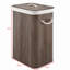 Bamboo Laundry Hamper with Handles-1322540529