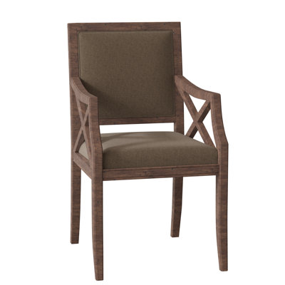 Chaise avec accoudoirs rembourrée Brookfield
