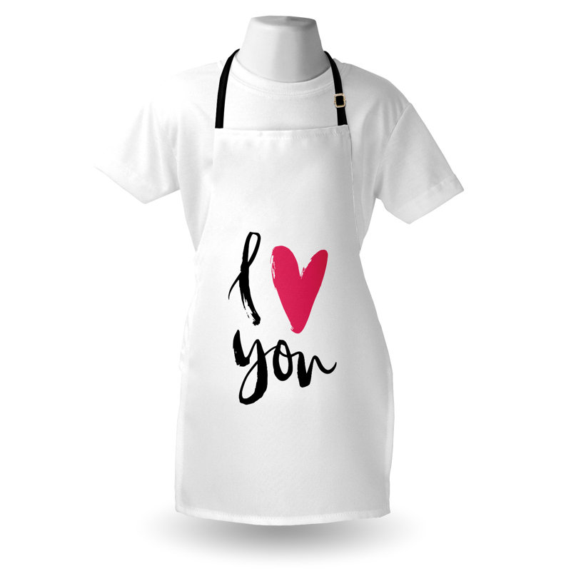 No Pattern Bib Apron