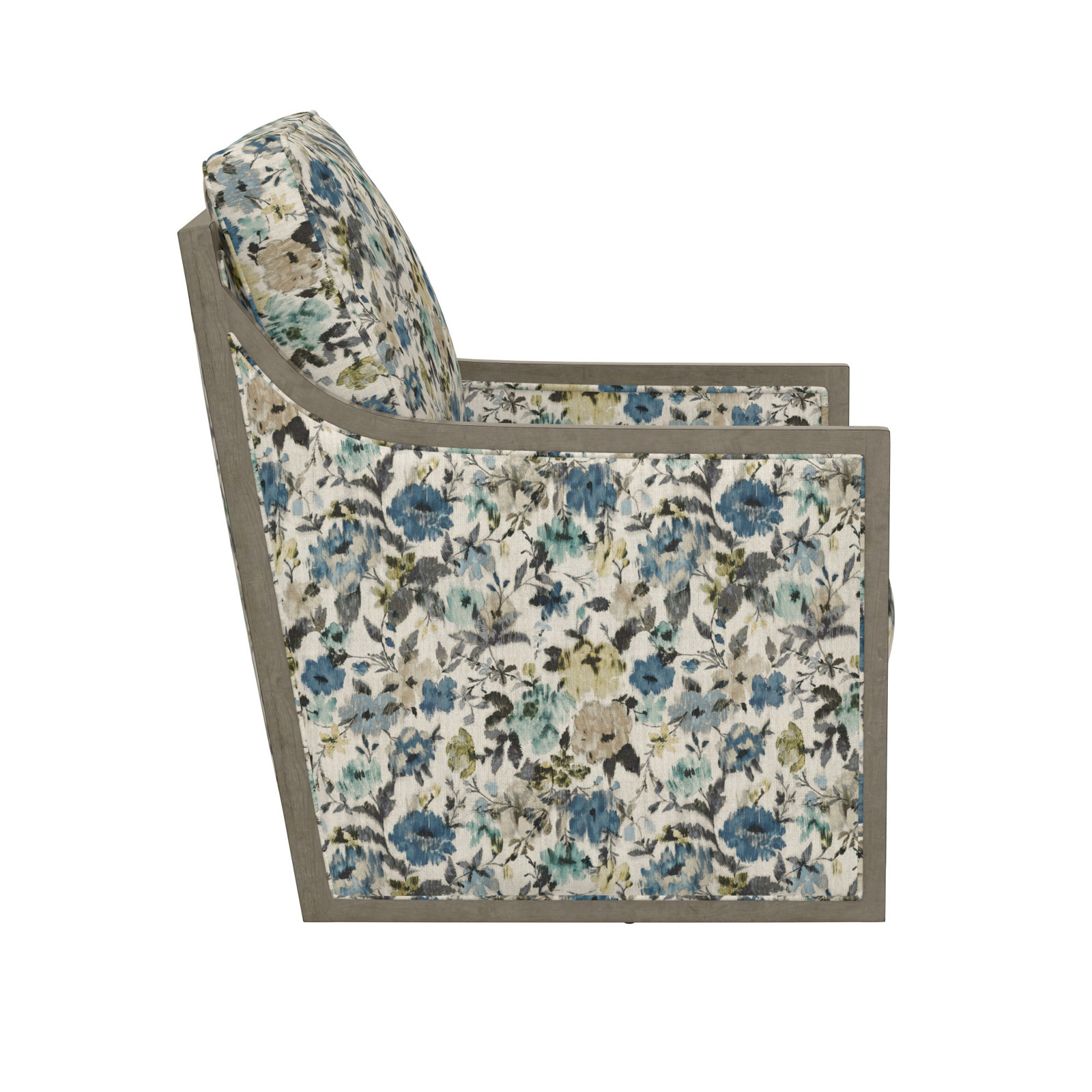 Icarus Swivel Armchair, Blue
