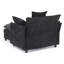 Chaise d'appoint moderne avec repose-pieds 39,4 po-121081758