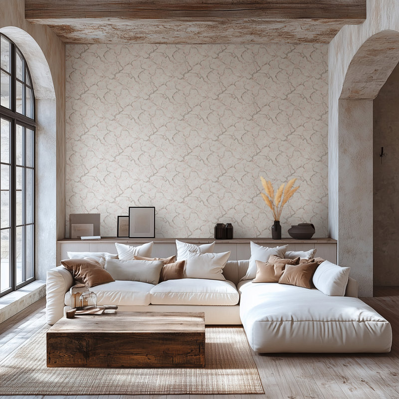 Galerie Horizon Cherry Blossom Wallpaper, Cream