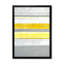 Champs de couleurs dans les tons de gris et de jaune VII - Peinture sur toile-1118712539-1118712536