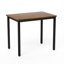 Ensemble de salle à manger comprenant une table à manger avec structure en acier, un coin repas de cuisine de 90 cm et un ensemble de trois pièces.