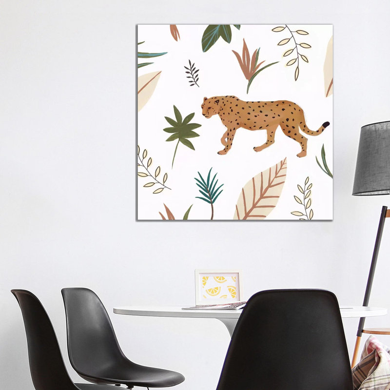 African Cheetah II by Isabelle Z - Print on Canvas, Wrapped Canvas, 93.98 cm H x 93.98 cm W x 3.175 cm D