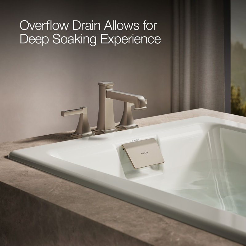 Tea-for-Two® 72-In Heated Bubblemassage Air Bath, Dune