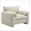 Fauteuil surdimensionné Chenille