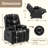 Goggans Kids Recliner with Anti-Tilt, Cup Holder-228047091