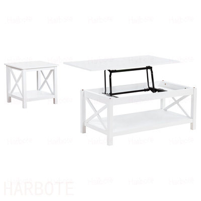 Ensemble de tables basses 2 pièces Slater