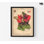 Carte de France Anthropomorphic, affiche de bureau français, impression de carte de France, carte de France antique, décoration murale de bureau à domicile ancien