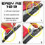 Paquet de 2 sangles de fixation en D de 2 x 9 pouces pour anneaux en D de 4 400 lb Snap-Loc