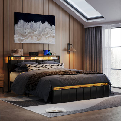 Walshak Upholstered Storage Bed