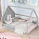 Ophelia & Co. Wood House Bed With Window And Fence - Wayfair Canada