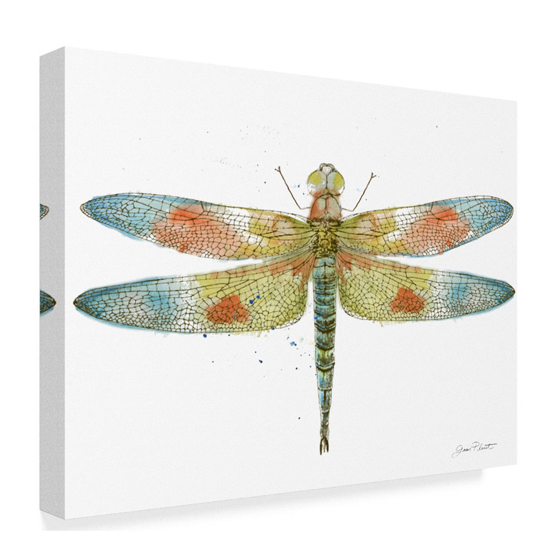 Deagen «Dragonfly Bliss 7», reproduction sur toile tendue, H 35 po x l 47 po x P 2 po