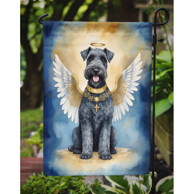 Drapeau Kerry Blue Terrier My Angel Garden
