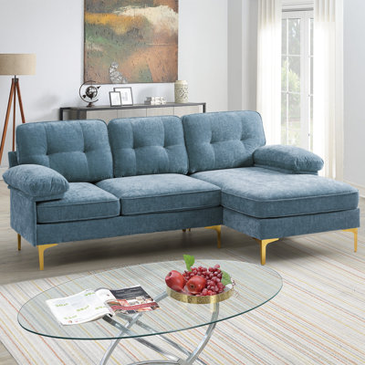 Canapé modulaire rembourré de 82,7 po Hilmir