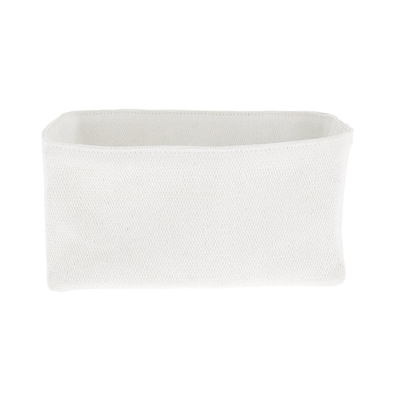 Rebrilliant Wicker Box, White