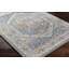 Kinzel Machine Washable Oriental Blue/Mustard Area Rug-70927075