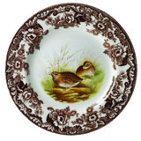 Spode Woodland Salad Plate 8" Quail