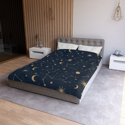 Microfiber Duvet Cover Boho Style, Design 90