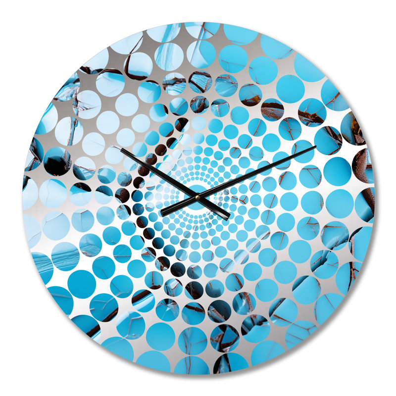 Arleane - Horloge murale géométrique abstraite, Petit