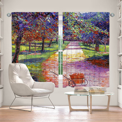 Delaughter Room Darkening Curtain Pair