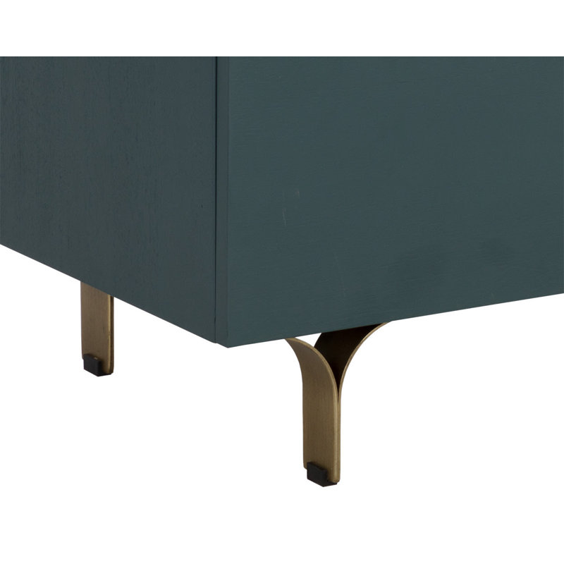 Mithush 30'' W Nightstand, Teal