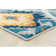 Tapis bleu / jaune Brenner