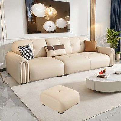 Canapé droit simple de style nordique