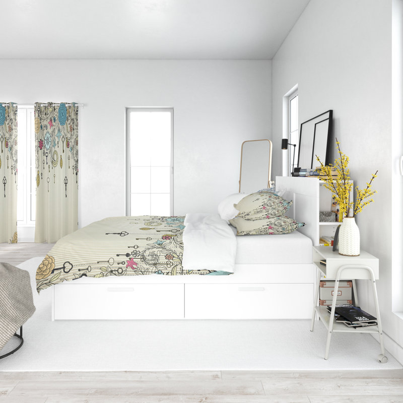 Abstract Duvet Cover, King Duvet Cover + 2 King Pillowcases