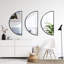 Ensemble de miroirs muraux en métal-102155886-102155889