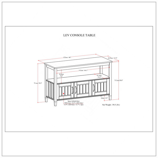 Dimensions du produit