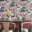 Kitchen Recipes Tea and Coffee Labels 32.8' L x 21" W Wallpaper Roll-28969886