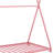 Metal House Platform Bed With Triangle Structure