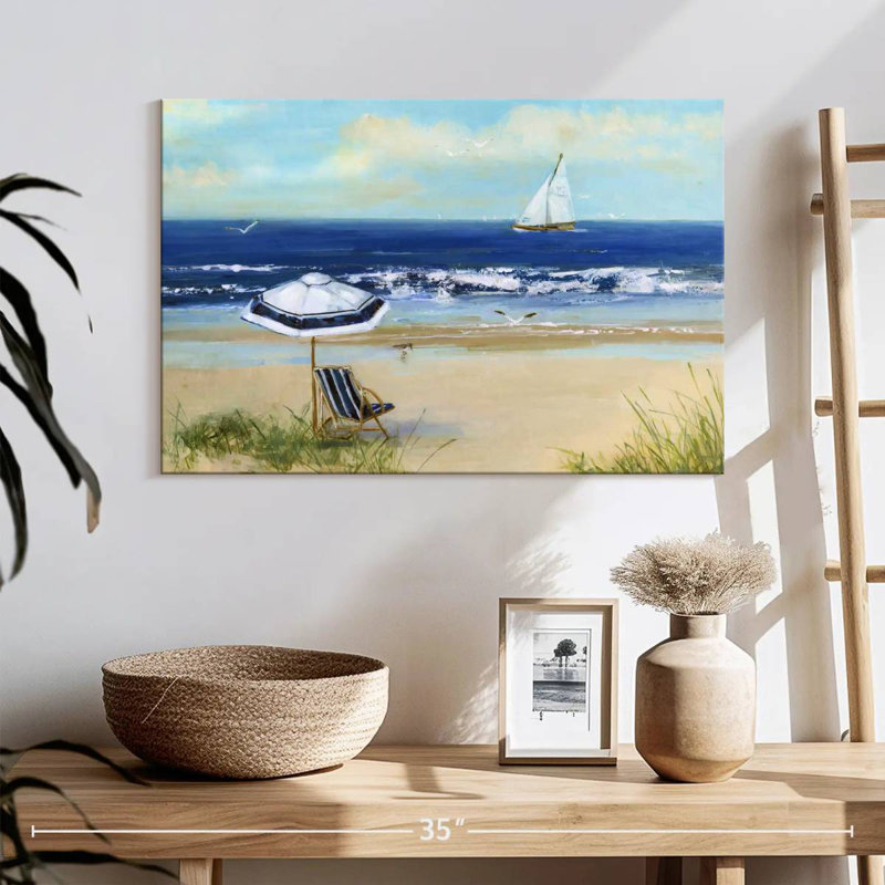 Alvord Azure Beach Life I, H 16 po x l 24 po