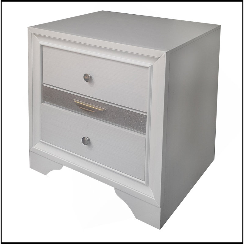 Table de nuit, Blanc