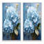 «Blue Hydrangea Subtle Serenade» «Blue Hydrangea Subtle Serenade» 2 - pièces sur-1758337976-1758337979