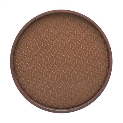 Plateau rond Washburn Pinecone Design Deluxe