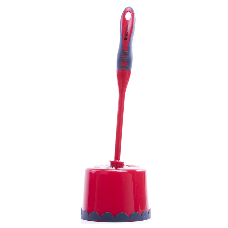 Free-Standing Toilet Brush and Holder