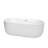 Juliette 67'' x 31.5'' Soaking Acrylic Bathtub-23113244