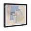 Clouded Calm II Shadowbox Abstract Print by Oliver Gal, Black Frame, 12 x 12-1041453645-1041453653