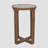Anbut Marble Top Solid Wood End Table