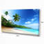 «Sunset Beach with Palm Landscape» par Designart - reproduction de photo sur toile-16523499