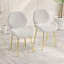 Ensemble de 2 chaises de salle à manger rembourrées-1229678355